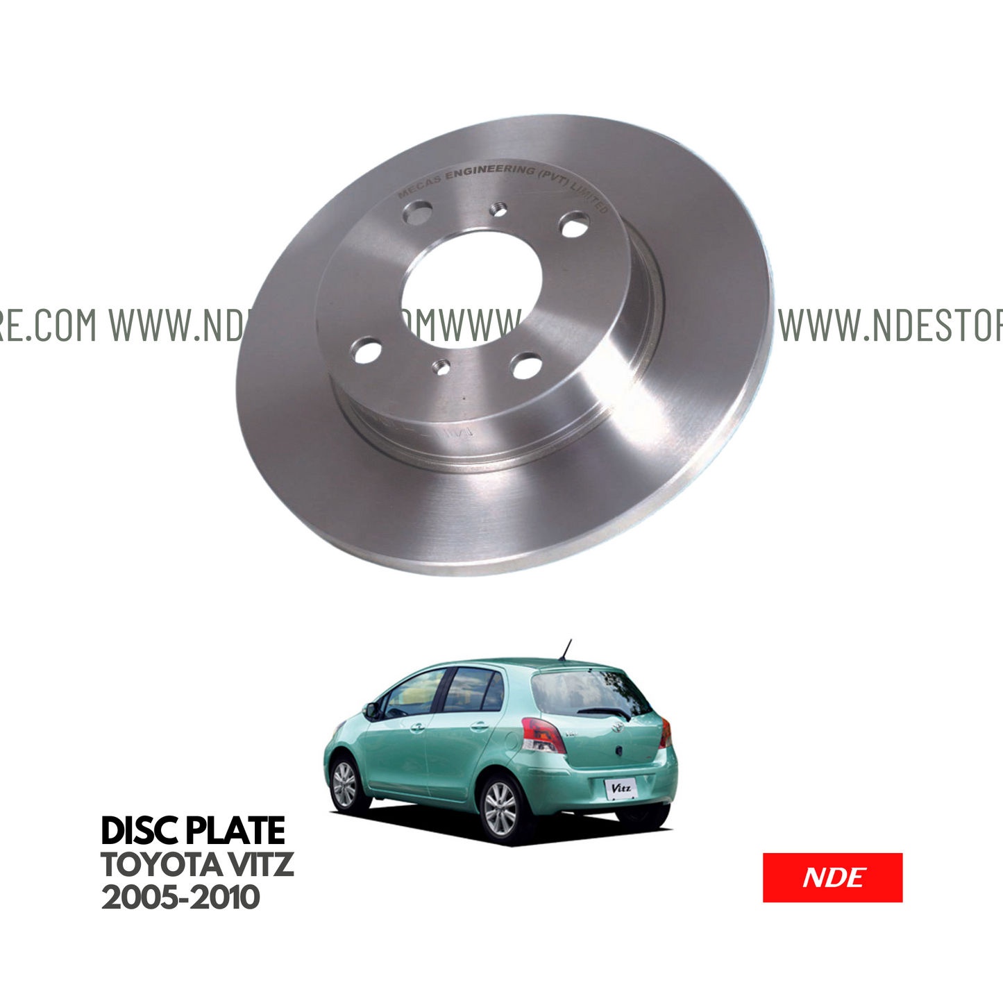 BRAKE WHEEL BRAKE ROTOR FRONT FOR TOYOTA VITZ (2005-2010)