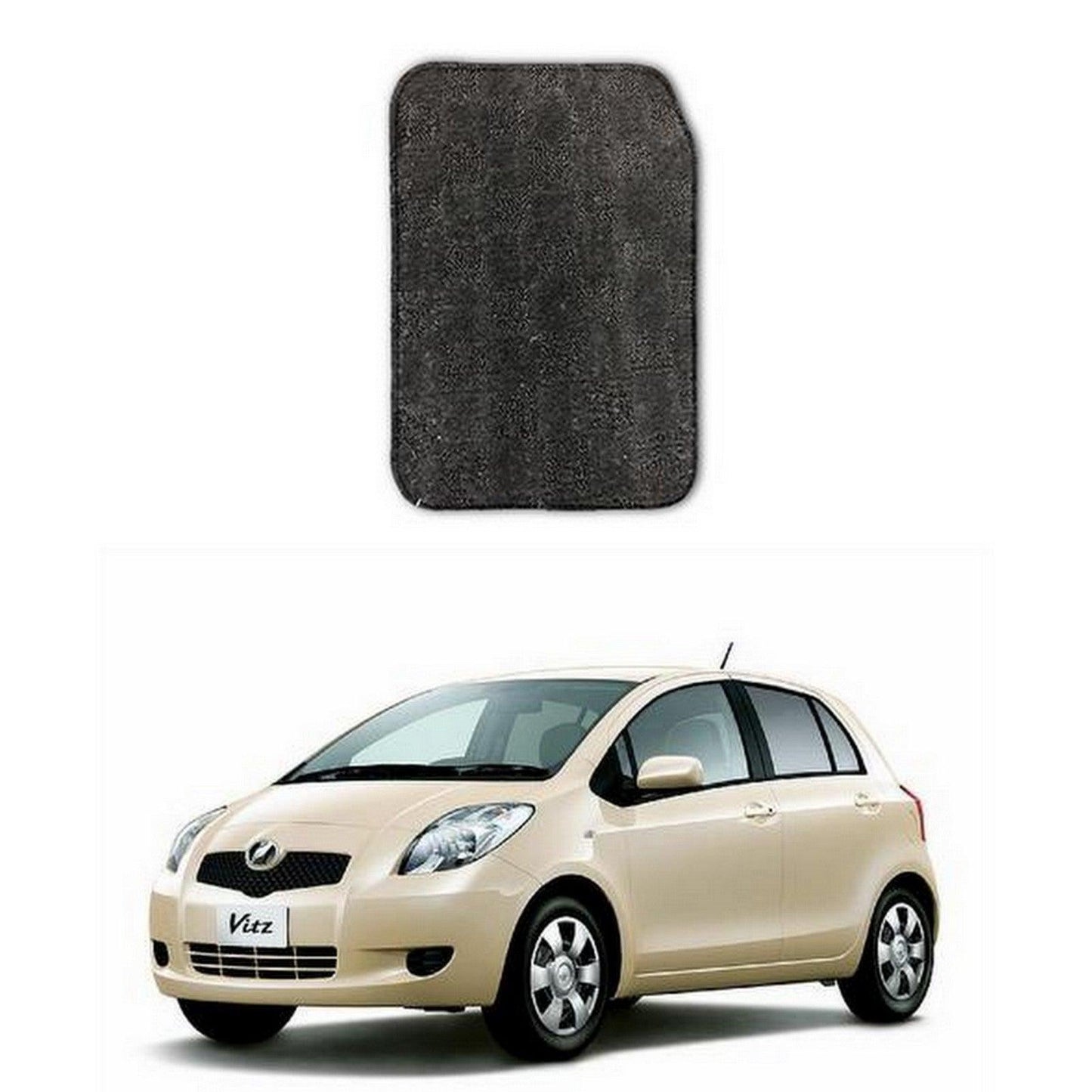 FLOOR MATS PREMIUM QUALITY FOR TOYOTA VITZ (2005 - 2010) - ndestore.com