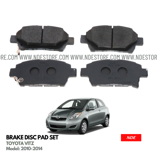 BRAKE, DISC PAD FRONT FOR TOYOTA VITZ (2010-2014) (TOYOTA GENUINE PART) - ndestore.com