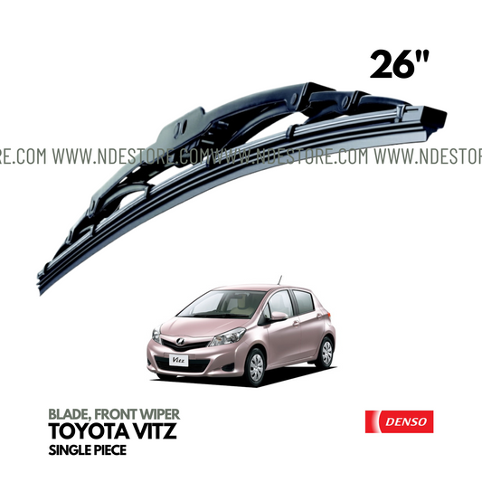 WIPER BLADE DENSO STANDARD FOR TOYOTA VITZ (SINGLE PIECE)