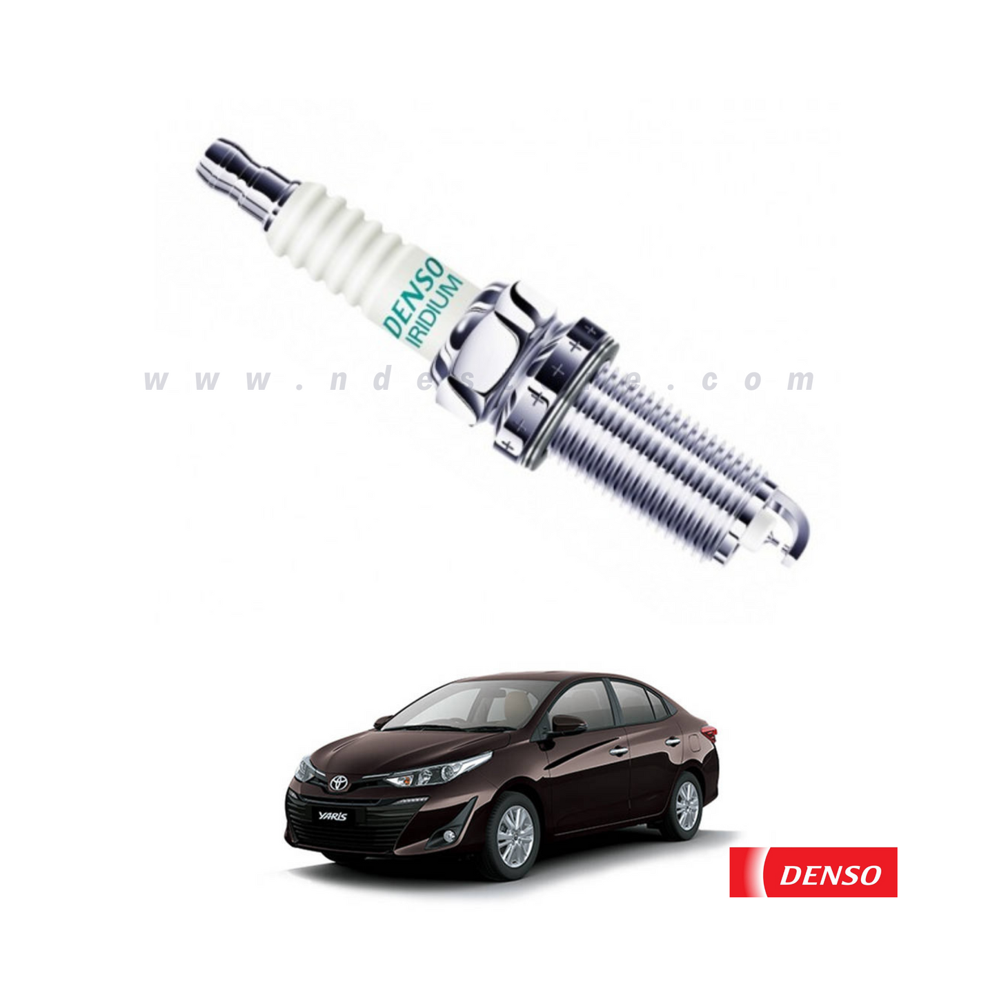 SPARK PLUG IRIDIUM DENSO FOR TOYOTA YARIS 1.5