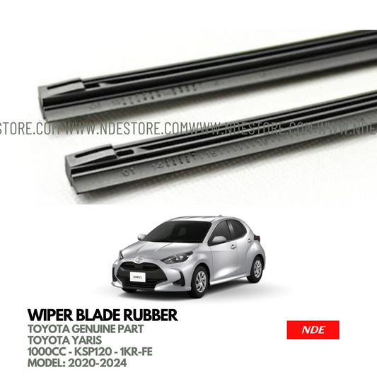 WIPER BLADE RUBBER GENUINE FOR TOYOTA YARIS JDM (2020-2024)