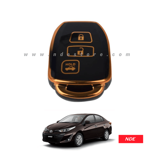 KEY COVER TPU STYLE FOR TOYOTA YARIS (1300CC) - ndestore.com