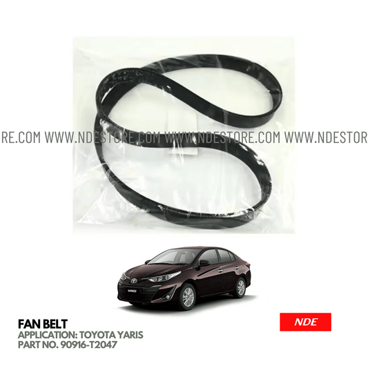 FAN BELT ASSY GENUINE FOR TOYOTA YARIS - ndestore.com