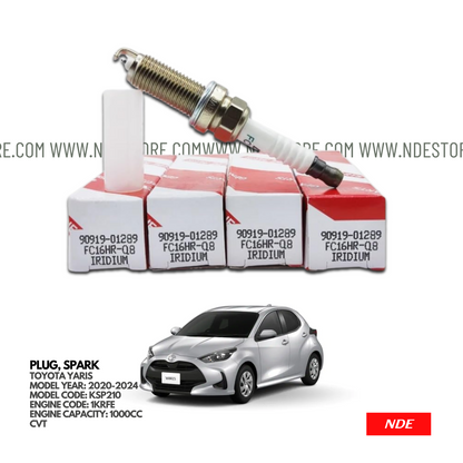 SPARK PLUG GENUINE FOR TOYOTA YARIS JDM (2020-2024)