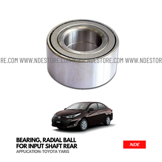 BEARING RADIAL BALL INPUT SHAFT REAR FOR TOYOTA YARIS - ndestore.com