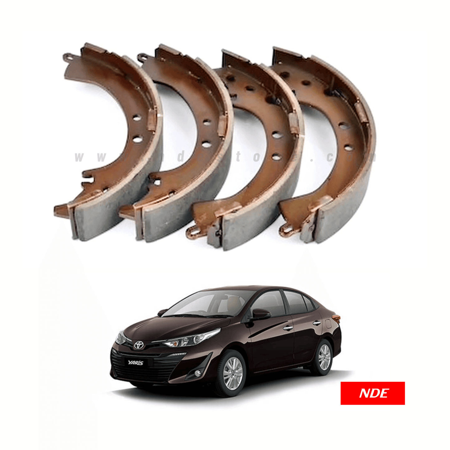 BRAKE, BRAKE SHOE REAR FOR TOYOTA YARIS - ndestore.com