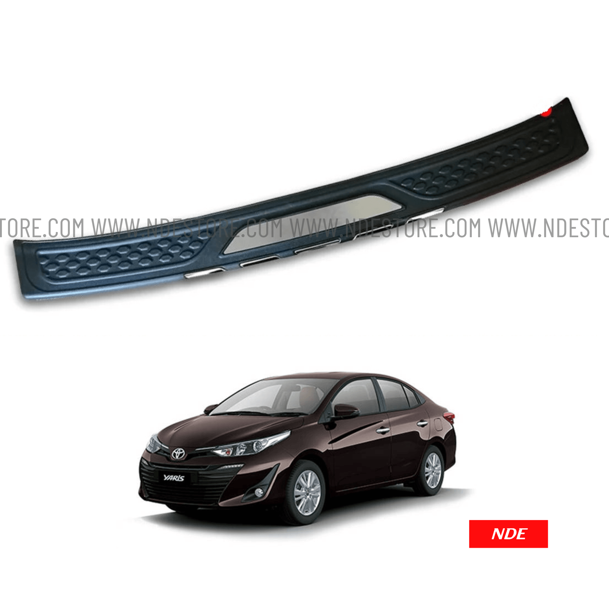 BUMPER PROTECTOR REAR FOR TOYOTA YARIS - ndestore.com