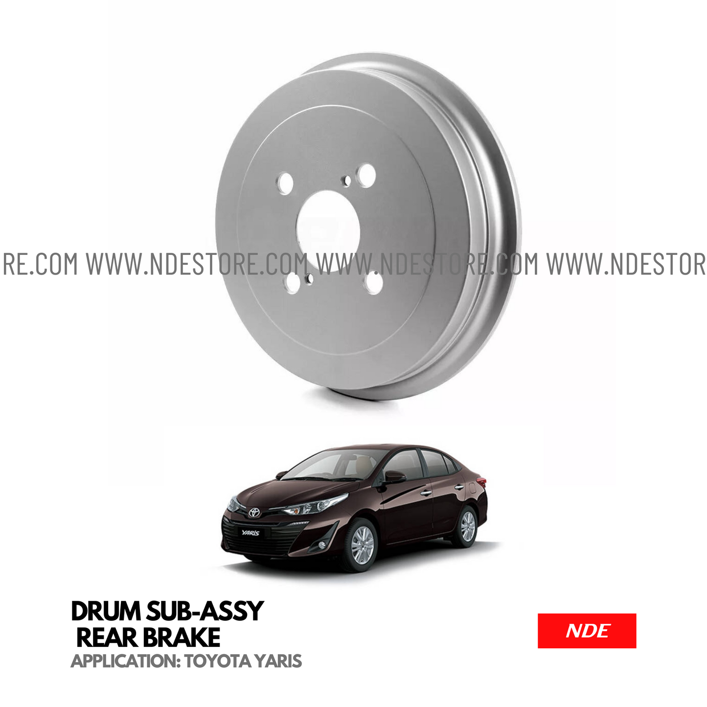 WHEEL DRUM REAR FOR TOYOTA YARIS