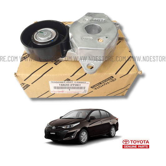 TENSIONER FAN BELT AUTO ADJUSTER GENUINE FOR TOYOTA YARIS - ndestore.com