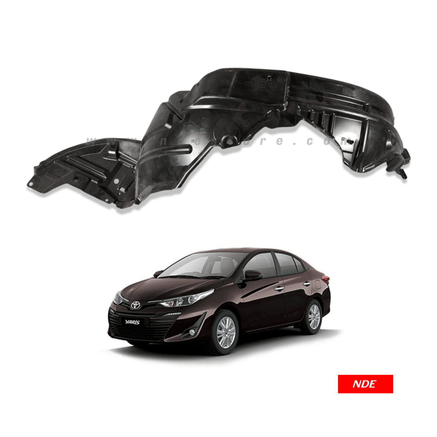 FENDER LINER SHIELD FOR TOYOTA YARIS - ndestore.com