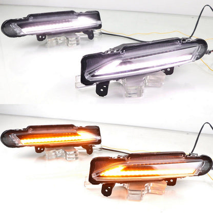 LIGHT TURN SIGNAL, DAY LIGHT DRL FIXED ON FRONT BUMPER FOR TOYOTA YARIS - ndestore.com