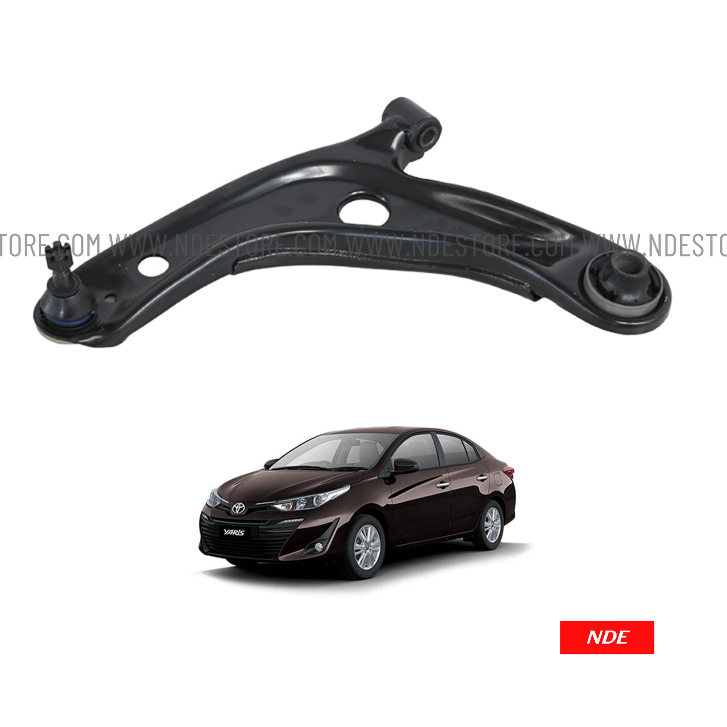 LOWER ARM ASSY SUSPENSION ARM FOR TOYOTA YARIS (IMPORTED) - ndestore.com