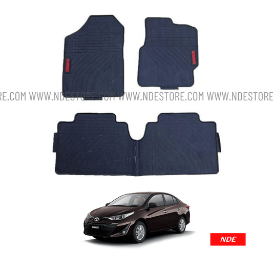 FLOOR MAT RUBBER / LATEX ANTI SLIP FOR TOYOTA YARIS - ndestore.com