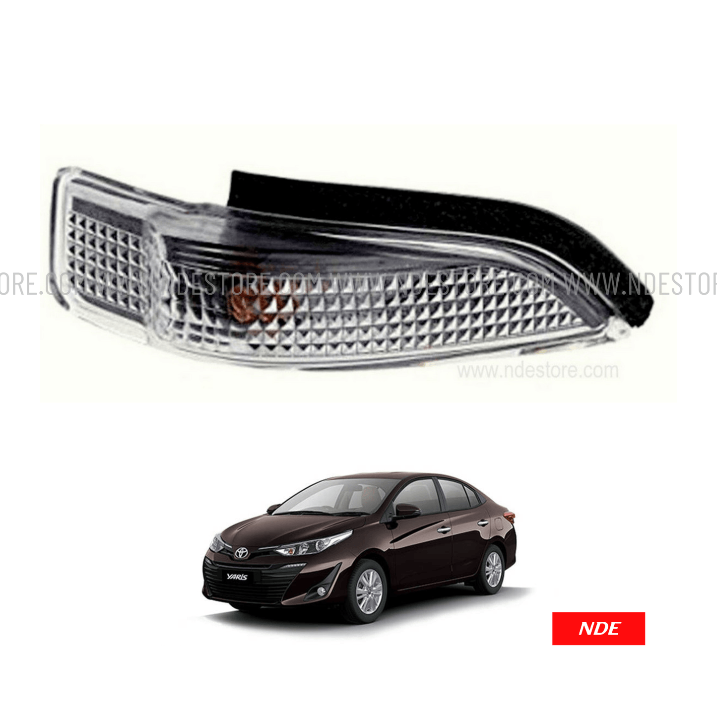 SIDE MIRROR, TURN SIGNAL LIGHT ASSY FOR TOYOTA YARIS - ndestore.com