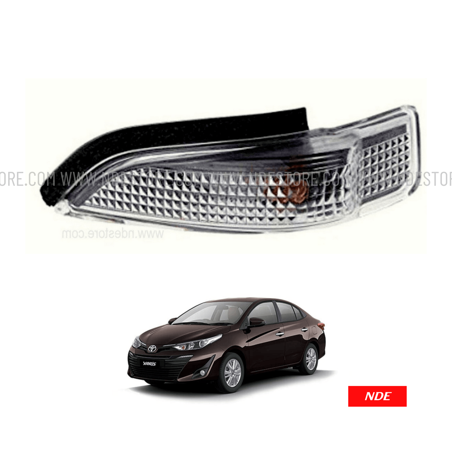 SIDE MIRROR, TURN SIGNAL LIGHT ASSY FOR TOYOTA YARIS - ndestore.com