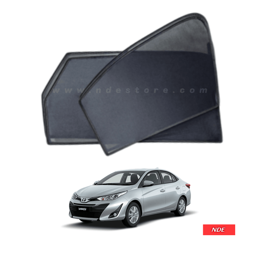 SUN SHADE CURTAIN SET XTREEME MESH FOR TOYOTA YARIS - ndestore.com