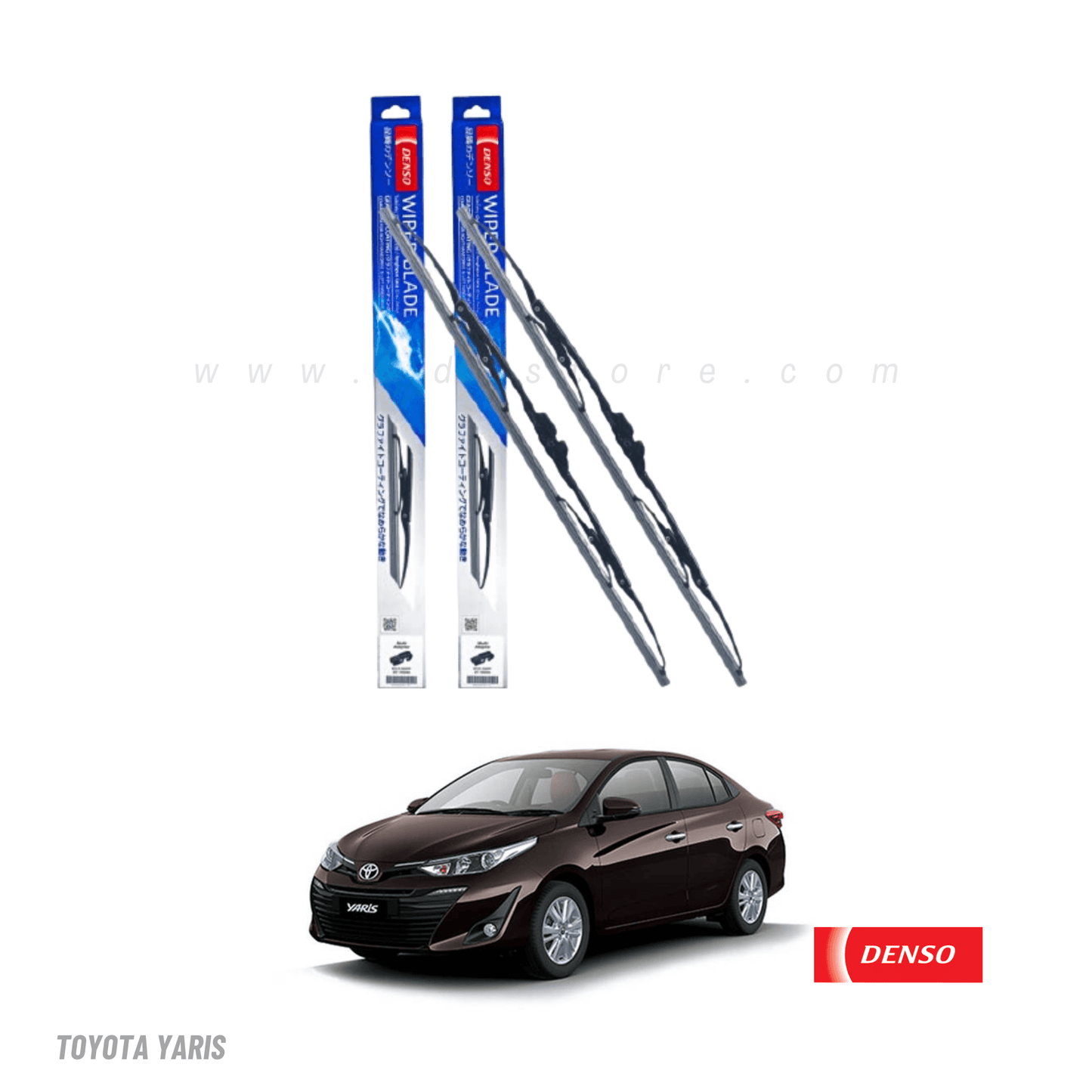 WIPER BLADE DENSO STANDARD TYPE FOR TOYOTA YARIS - ndestore.com