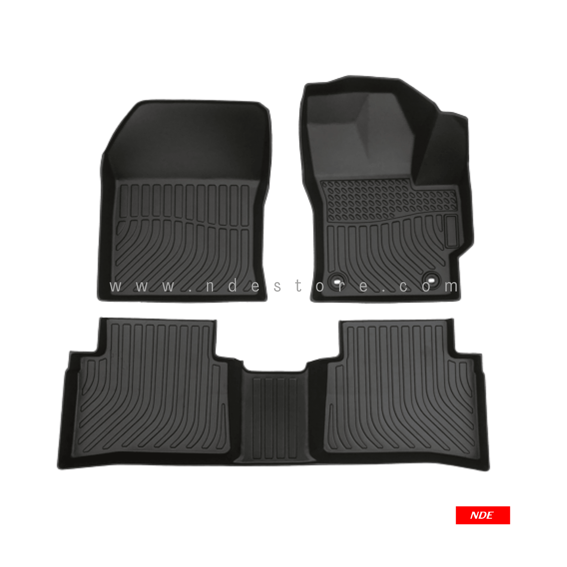 FLOOR MAT TPE STYLE PREMIUM QUALITY FOR TOYOTA COROLLA (2018-2024) - ndestore.com