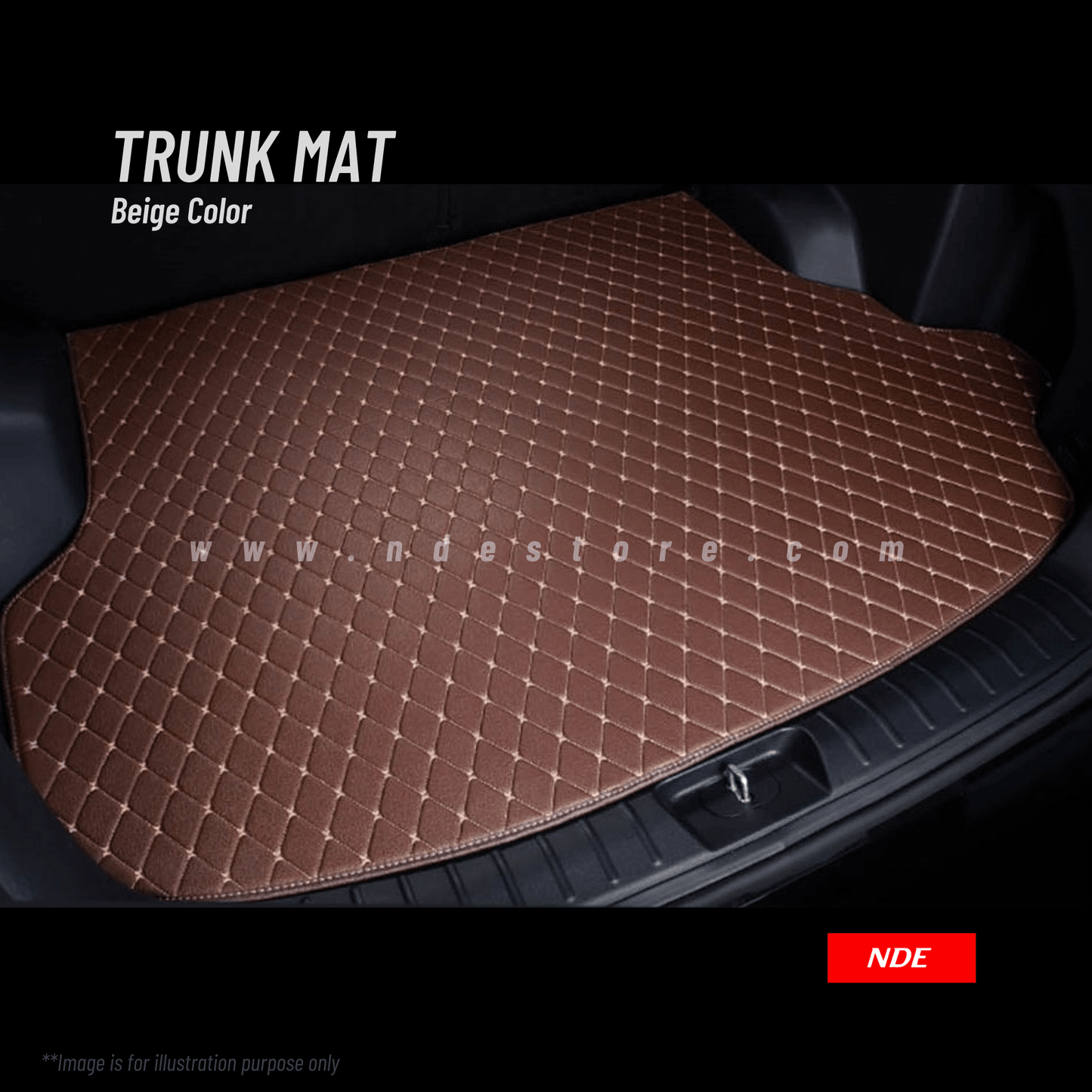 TRUNK FLOOR MAT 7D STYLE FOR DFSK GLORY - ndestore.com