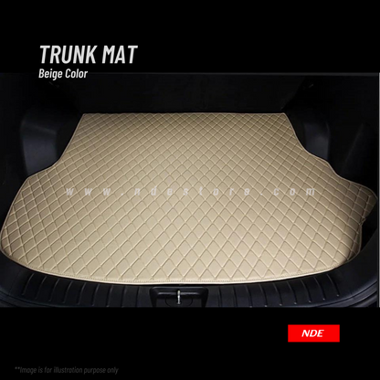 TRUNK FLOOR MAT 7D STYLE FOR HONDA CITY (2008-2021)