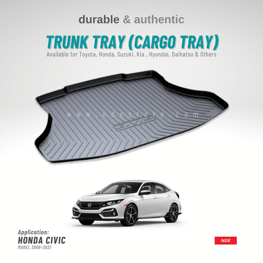 TRUNK TRAY FOR HONDA CIVIC (2016-2022) - ndestore.com