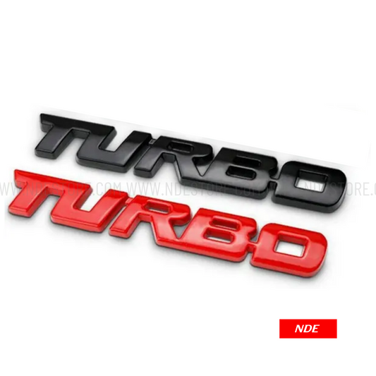 MONOGRAM TURBO 3D METAL ALLOY