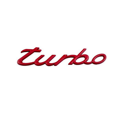 MONOGRAM EMBLEM, TURBO (IMPORTED)