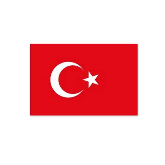 STICKER TURKEY FLAG (SKU: 3222) - ndestore.com