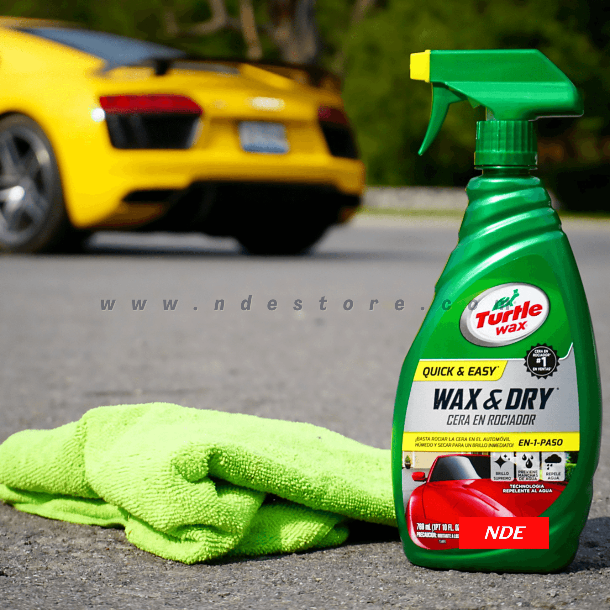 TURTLE WAX, TURTLE WAX & DRY SPRAY WAX - 769 ML - ndestore.com