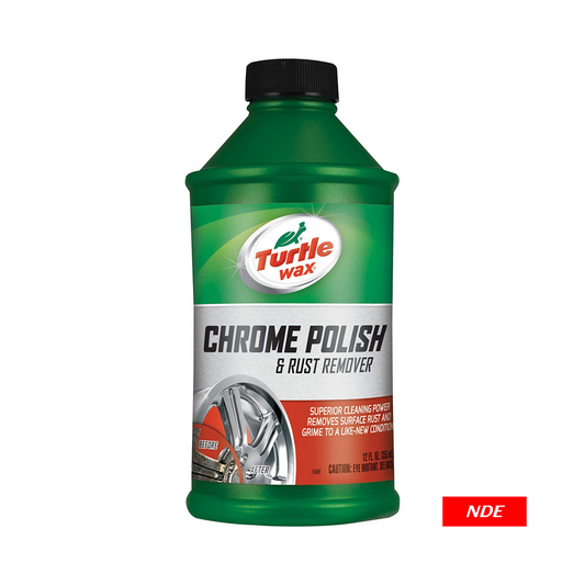 TURTLE WAX, CHROME POLISH & RUST REMOVER - 355 ML