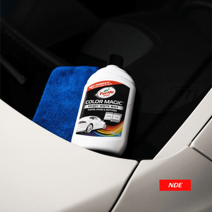 TURTLE WAX, COLOR MAGIC - BRIGHT WHITE WAX 500 ML - ndestore.com