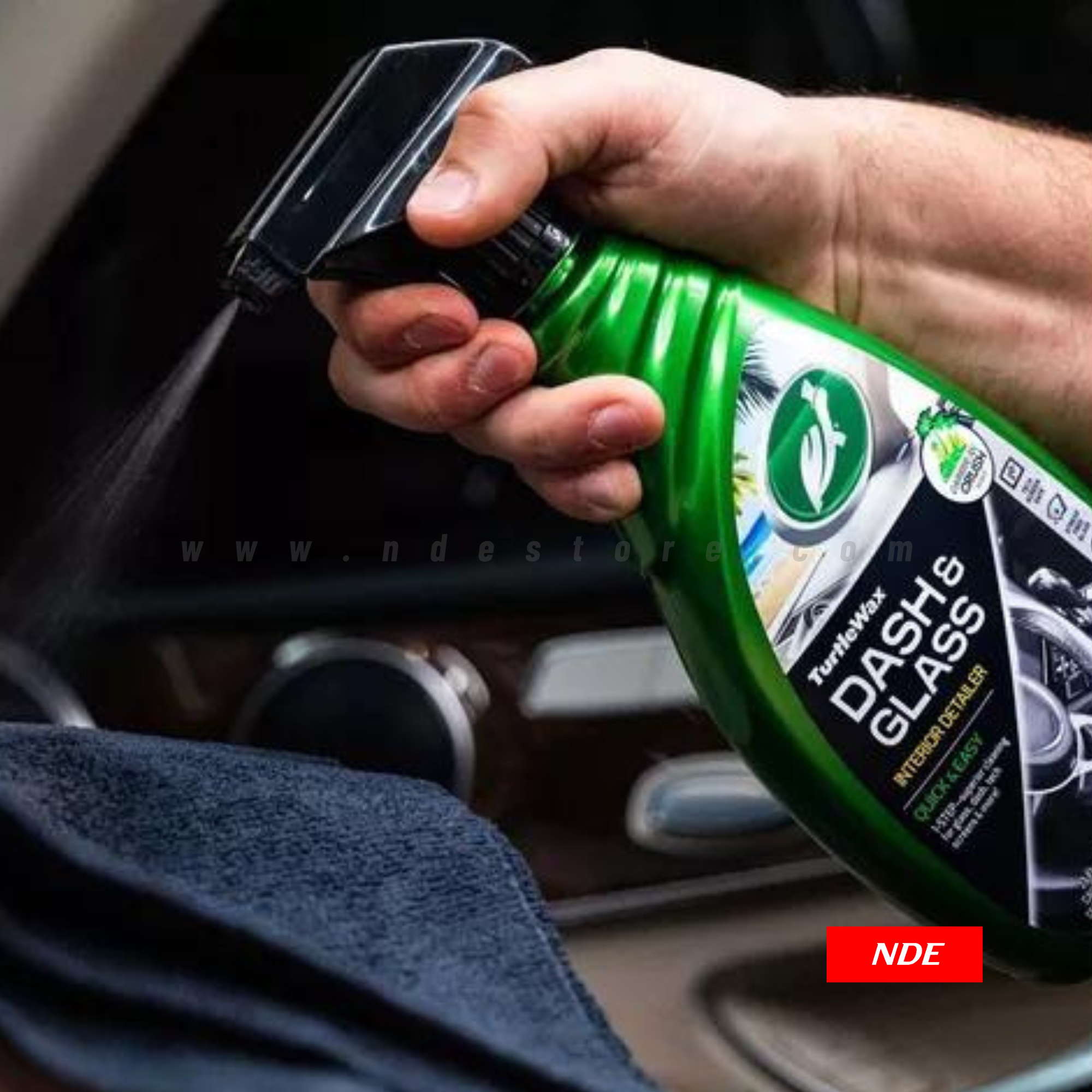 TURTLE WAX, DASH AND GLASS INTERIOR CLEANER 500 ML