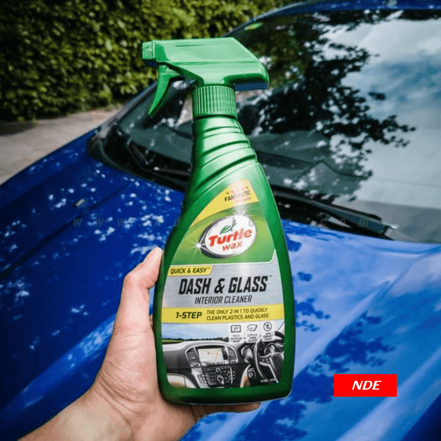 TURTLE WAX, DASH AND GLASS INTERIOR CLEANER 500 ML