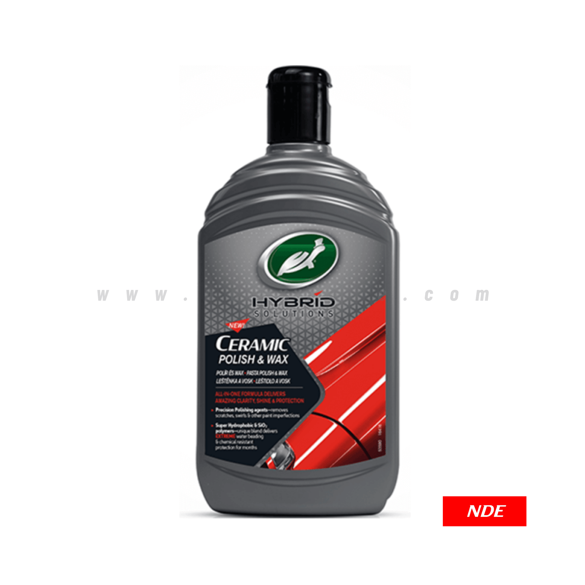 TURTLE WAX HYBRID SOLUTIONS CERAMIC POLISH & WAX - 414 ML - ndestore.com