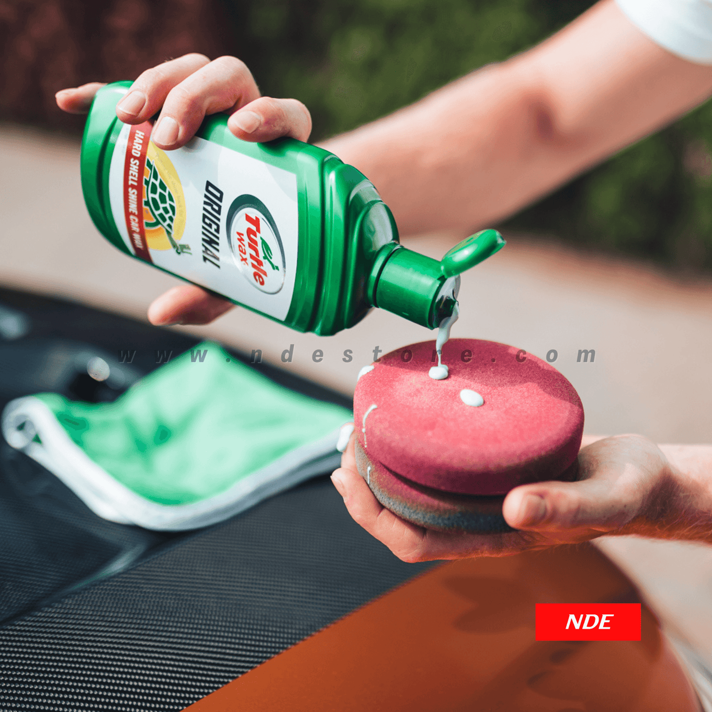 TURTLE WAX, ORIGINAL HARD SHELL SHINE CAR WAX - 500 ML - ndestore.com