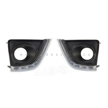 FOG LIGHT DRL SMD COVERS FOR TOYOTA COROLLA (2014-2017) - ndestore.com