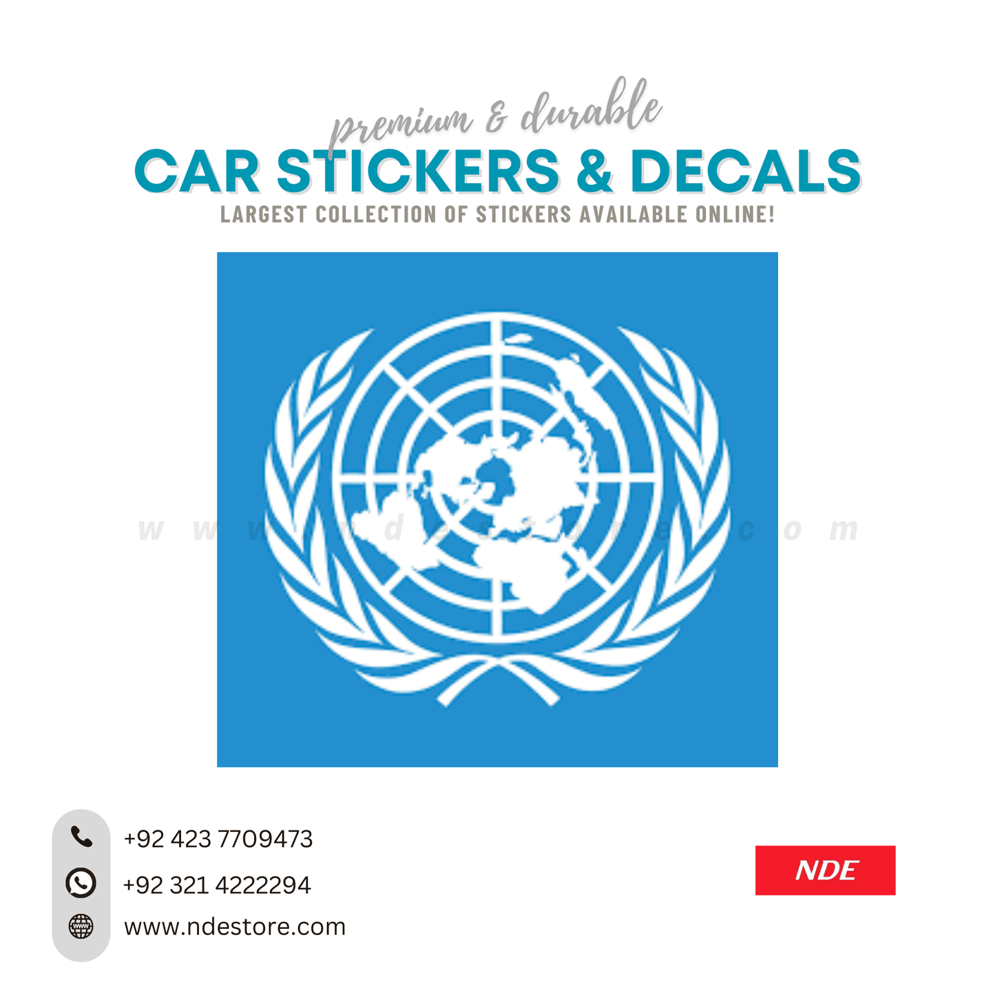 STICKER UNITED NATIONS - ndestore.com