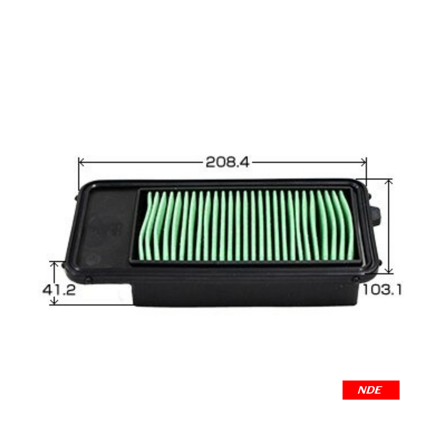 AIR FILTER ELEMENT FOR NISSAN NOTE E POWER (2016-2020) (MADE IN JAPAN) - ndestore.com