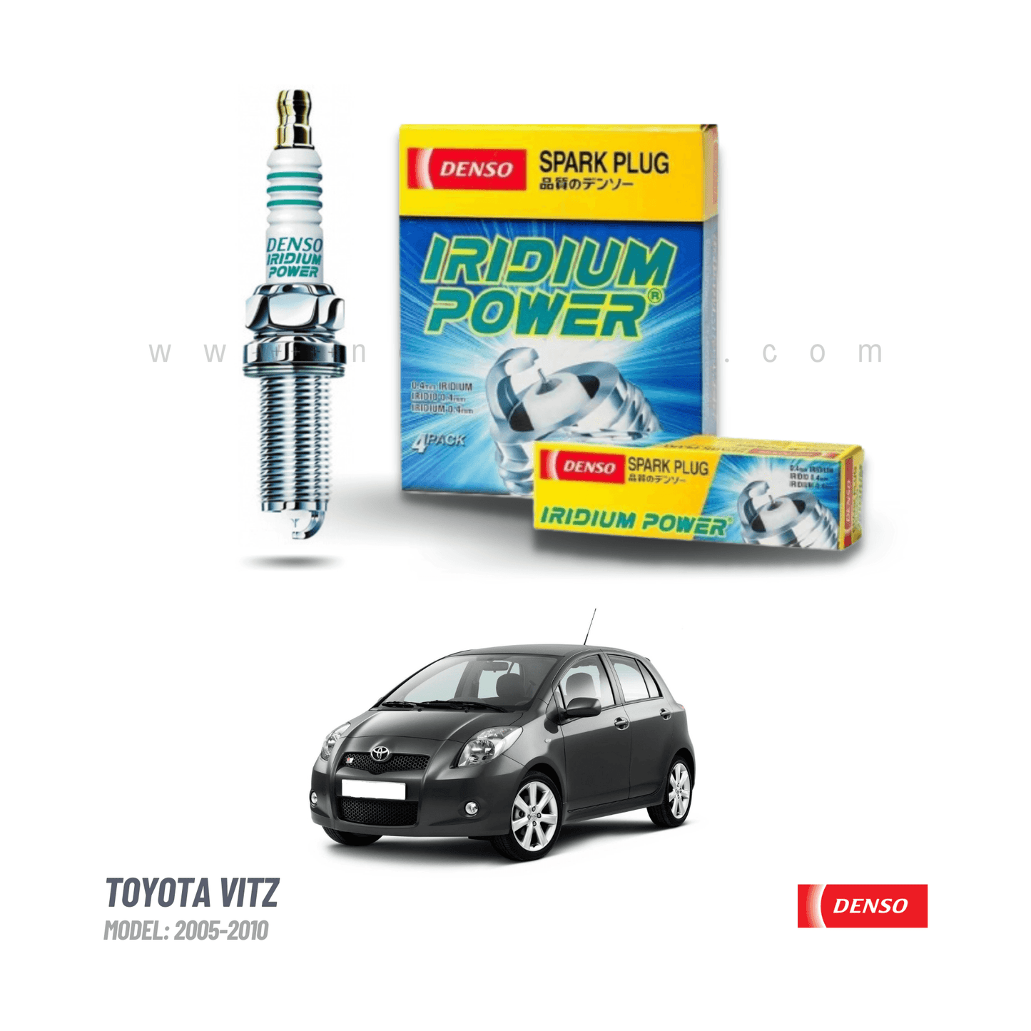 SPARK PLUG DENSO FOR TOYOTA VITZ (1300CC, 2018-2024) - ndestore.com