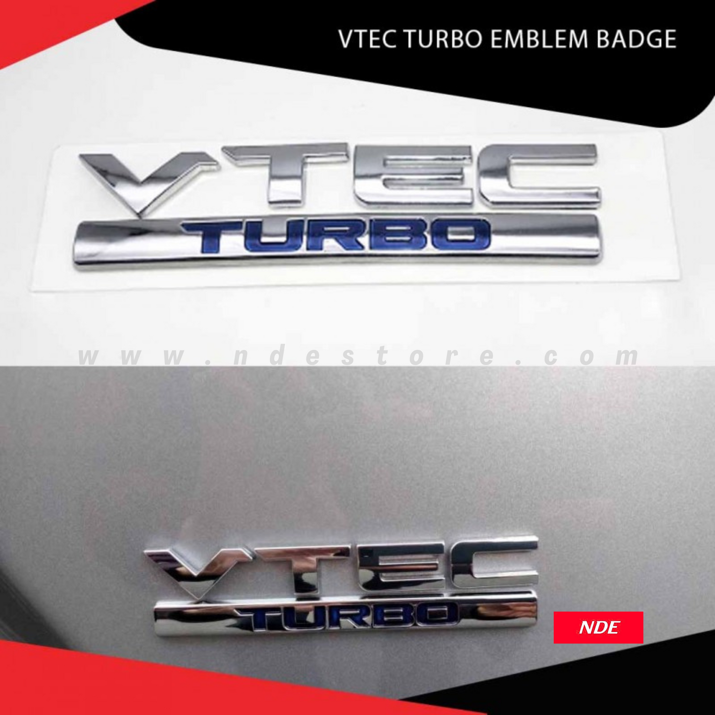 MONOGRAM EMBLEM, VTEC TURBO (IMPORTED)