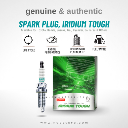 SPARK PLUG DENSO IRIDIUM TOUGH FOR SUZUKI SWIFT (2008-2018)