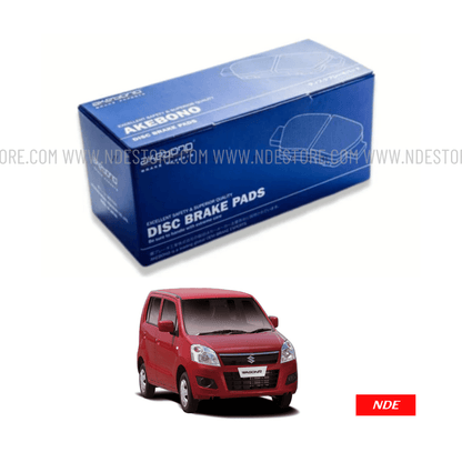 BRAKE, DISC PAD FRONT FOR SUZUKI WAGON R (2014-2024) - AKEBONO - ndestore.com