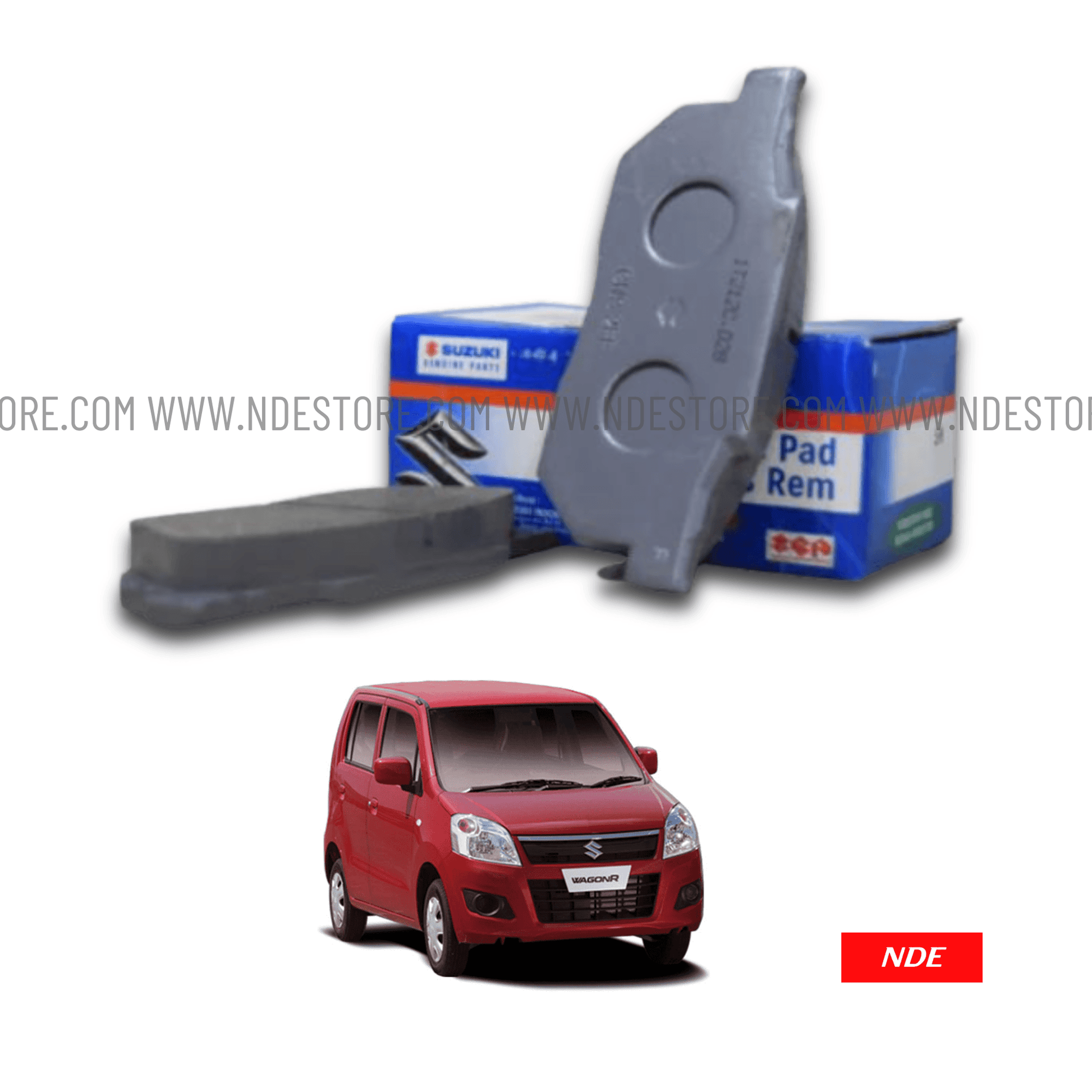 BRAKE, DISC PAD FRONT SUZUKI GENUINE PART FOR SUZUKI WAGON R (2014-2024) - ndestore.com