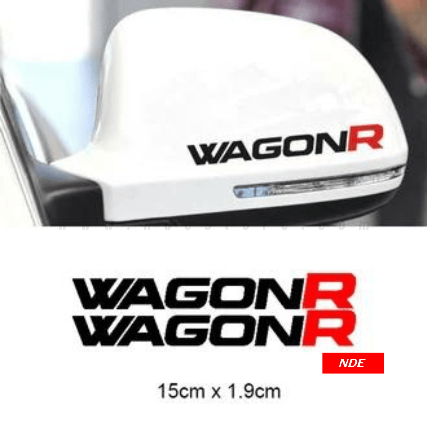 STICKER, WAGON R SIDE MIRROR DECAL - ndestore.com