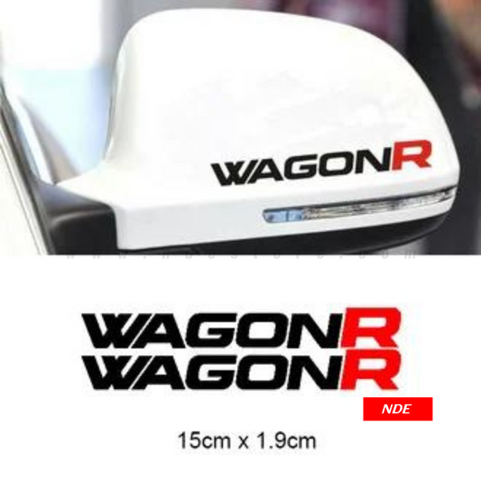 STICKER, WAGON R SIDE MIRROR DECAL