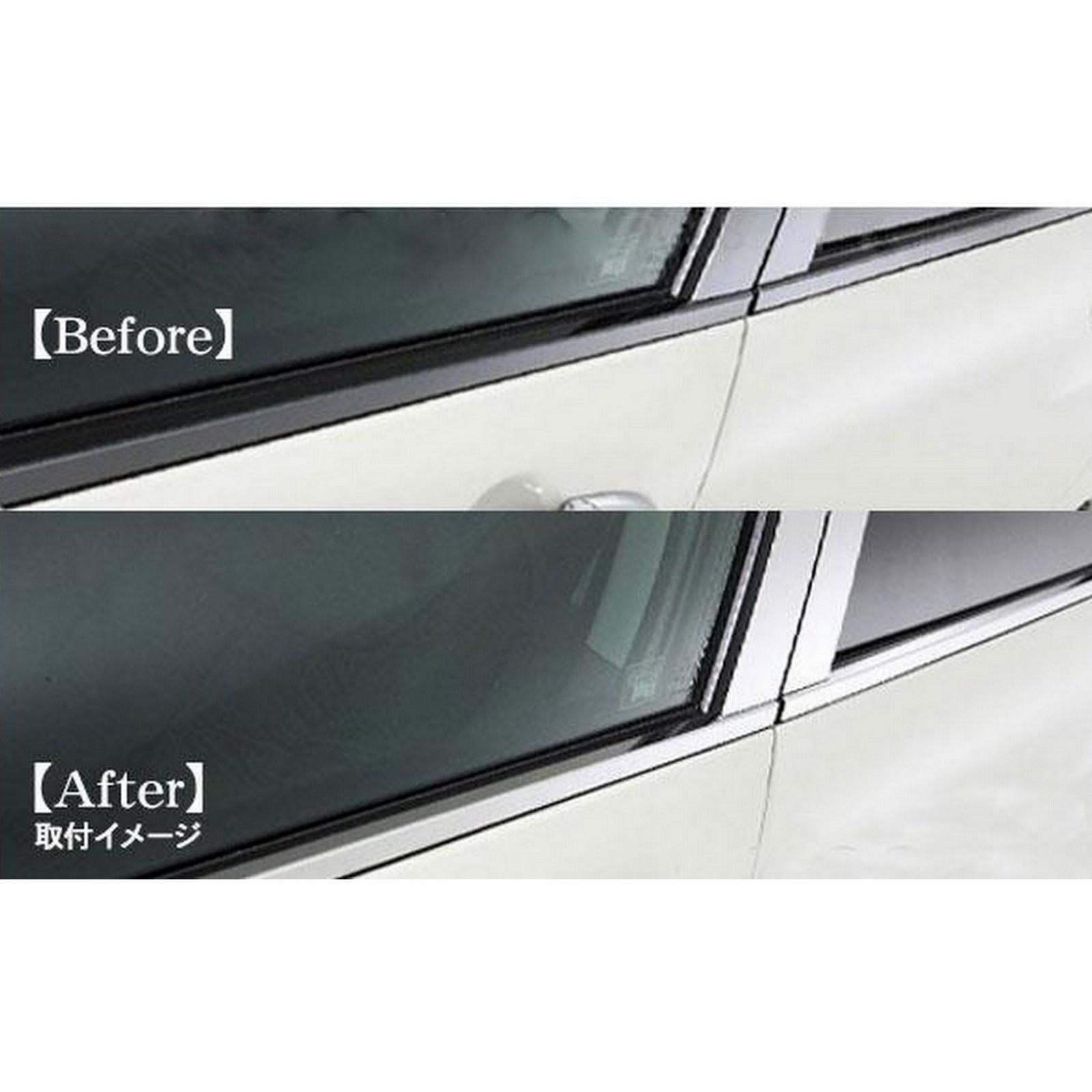 WEATHER STRIP CHROME COVER FOR TOYOTA COROLLA (2008-2024) - ndestore.com