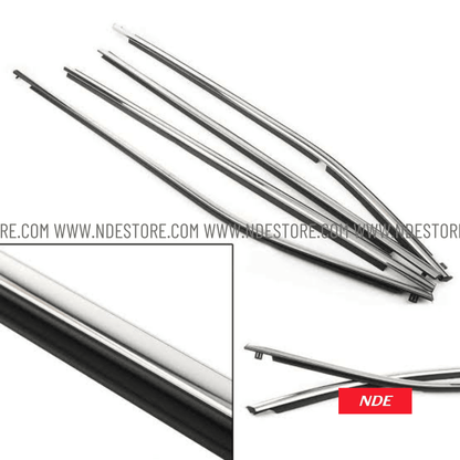 WEATHER STRIP CHROME COVER FOR HONDA CIVIC (2012-2016) - ndestore.com