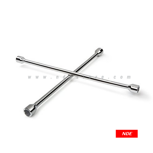 WHEEL SPANNER / WHEEL SCREW WRENCH TOOL (4 WAY) UNIVERSAL - ndestore.com