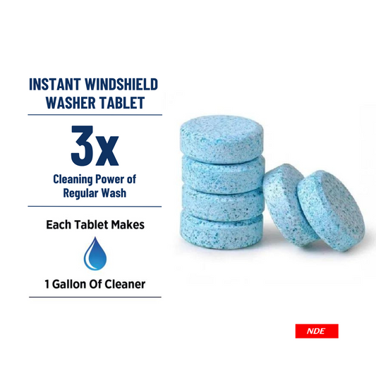 WINDSHIELD GLASS CLEANER TABLETS